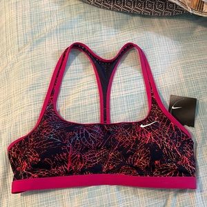 Nike, swim top, pink, multicolored